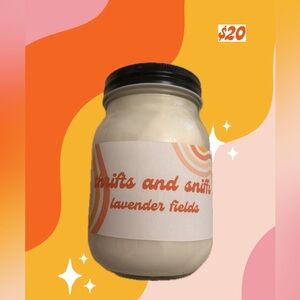 Lavender fields candle